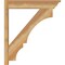 Ekena Millwork Balboa Rough Sawn Traditional Outlooker, Western Red Cedar, 6"W x 28"D x 32"H OUT06X28X32BOA01RWR - alternate 4